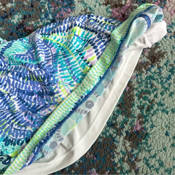 🐬Lilly Pulitzer Felizia Dress In Blue Current Fantasea🐬 - Picture 7 of 9